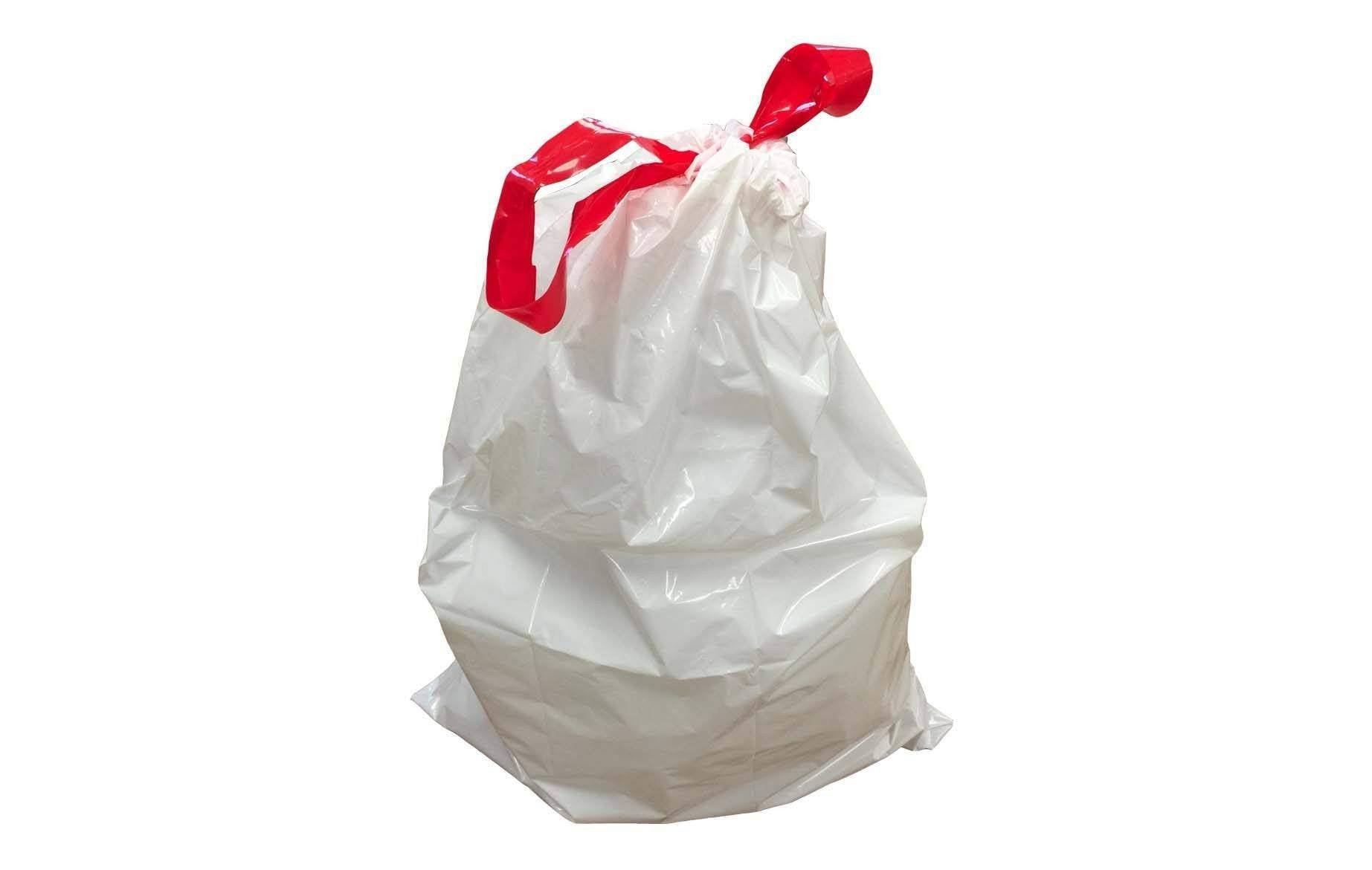 simplehuman Code R Custom Fit Liners, Trash Bags, 10 Liter/2.6 Gallon,240 Liners